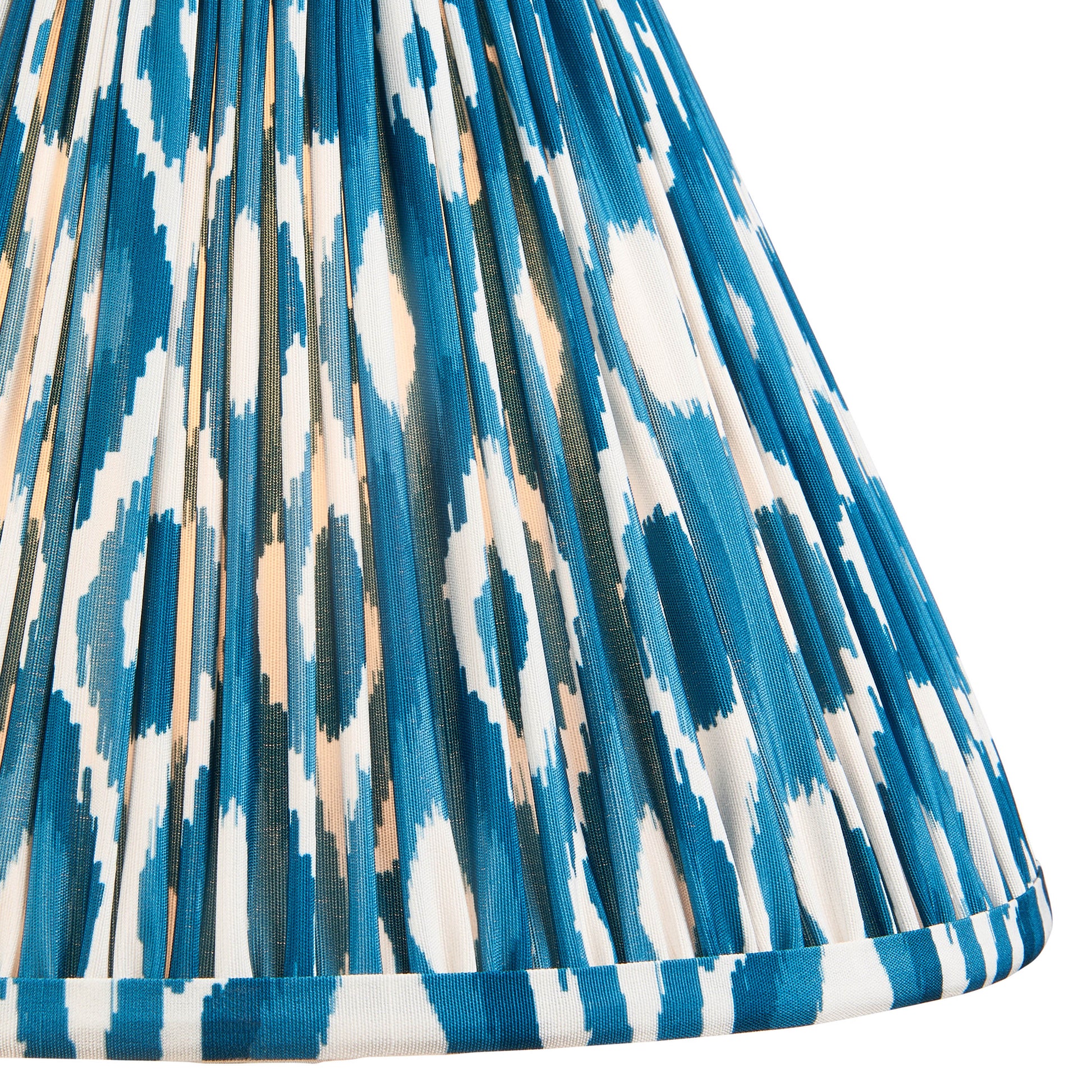 Ikat Shade Marlin Blue Fabric 180x140x300mm – Blue