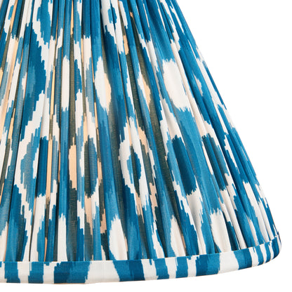 Ikat Shade Marlin Blue Fabric 180x140x300mm – Blue