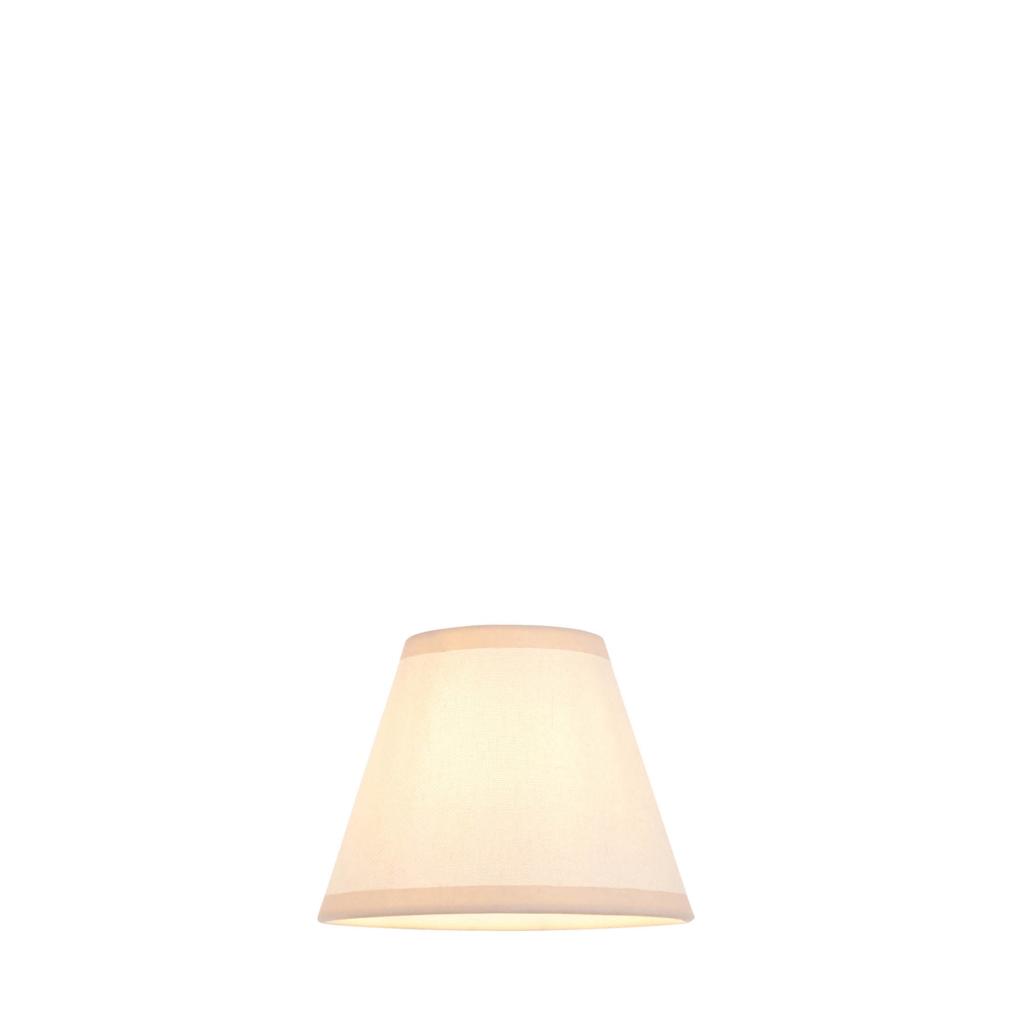 Ivy Shade Almond White Fabric 122x85x160mm – White