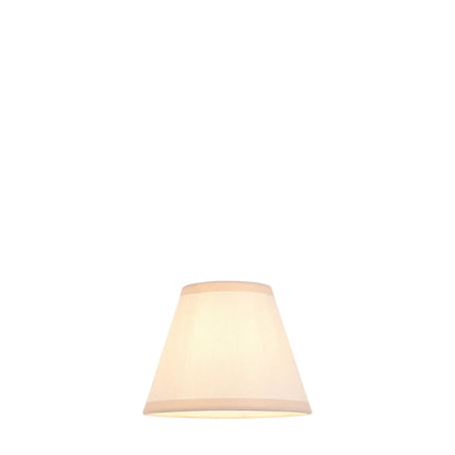 Ivy Shade Almond White Fabric 122x85x160mm – White