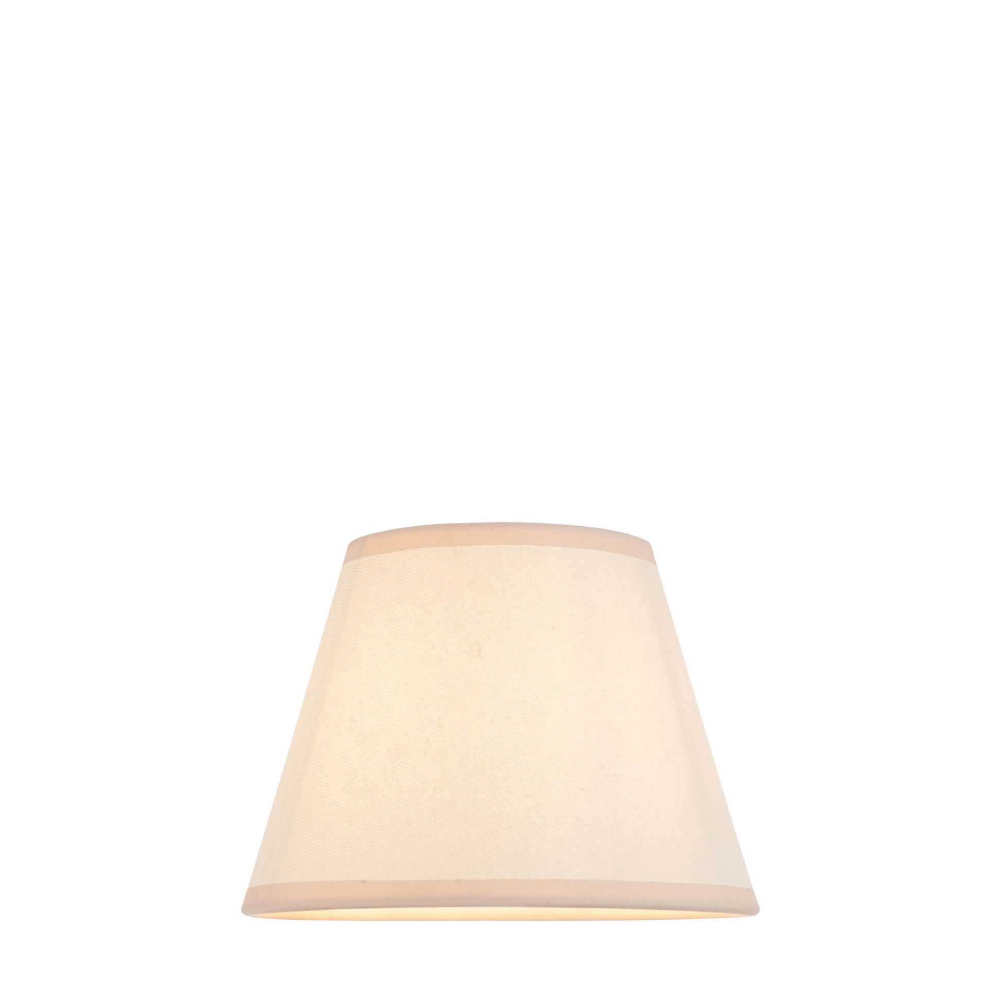 Ivy Shade Almond White Fabric 145x118x200mm – White