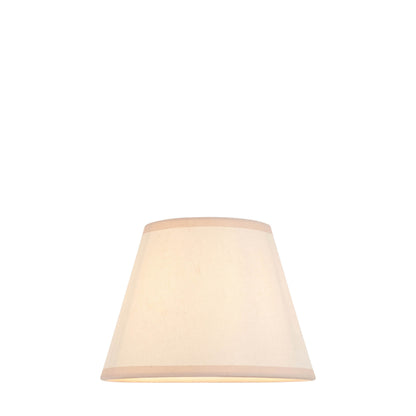 Ivy Shade Almond White Fabric 145x118x200mm – White