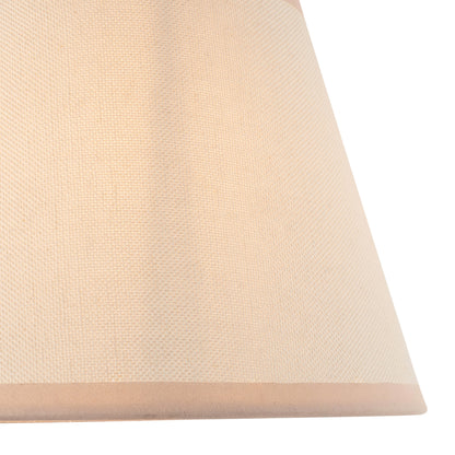 Ivy Shade Almond White Fabric 145x118x200mm – White