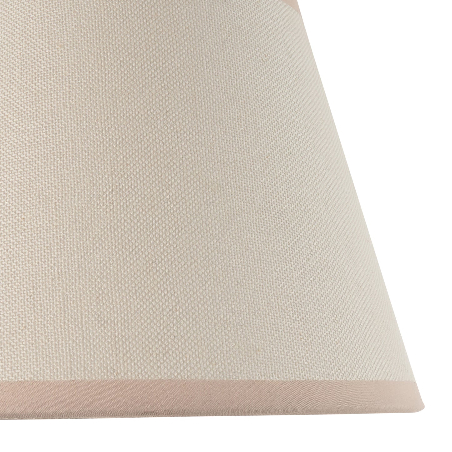 Ivy Shade Almond White Fabric 145x118x200mm – White