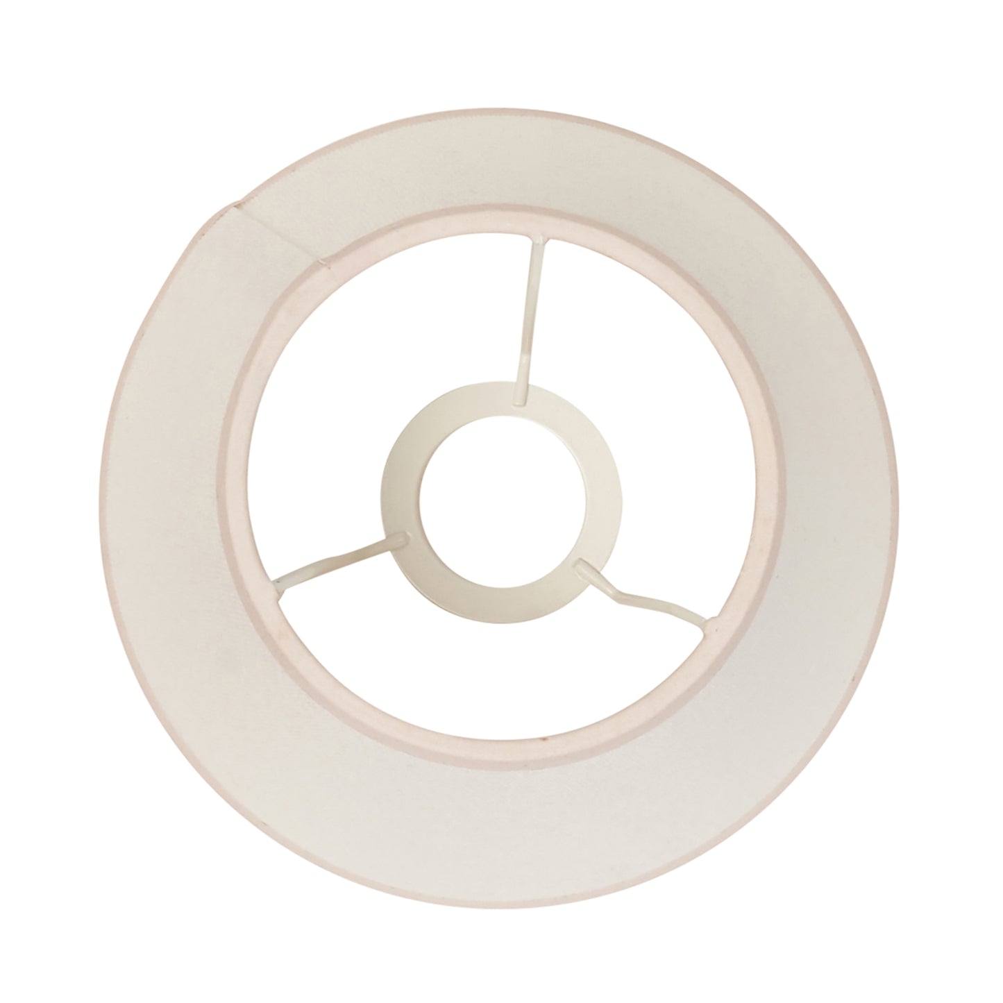 Ivy Shade Almond White Fabric 145x118x200mm – White