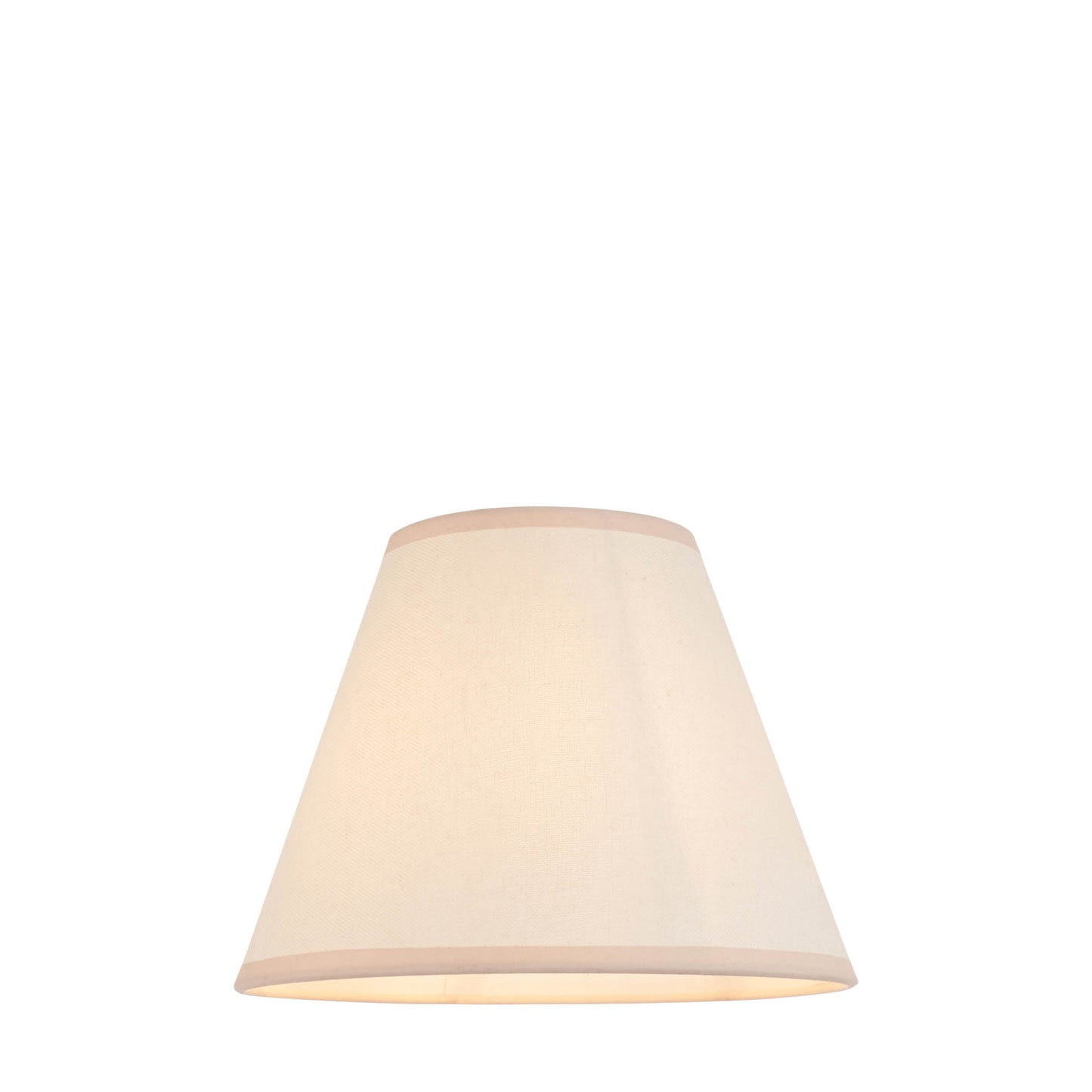 Ivy Shade Almond White Fabric 185x125x250mm – White