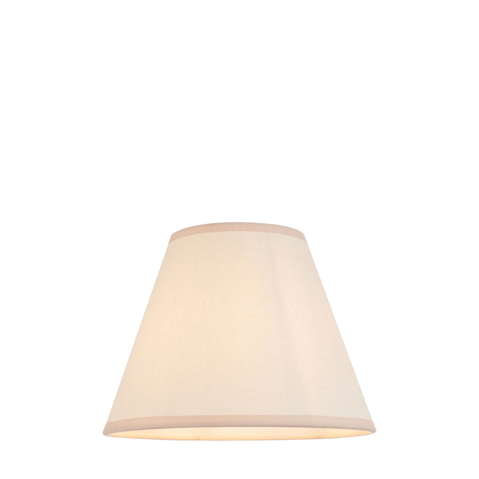 Ivy Shade Almond White Fabric 185x125x250mm – White
