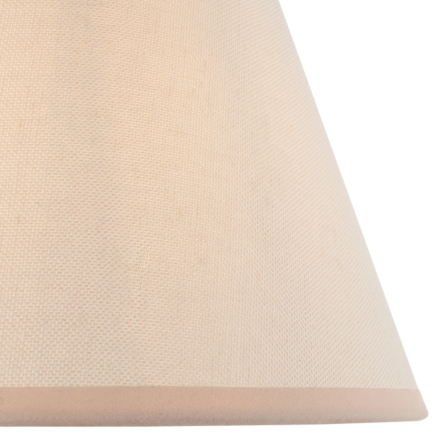 Ivy Shade Almond White Fabric 185x125x250mm – White