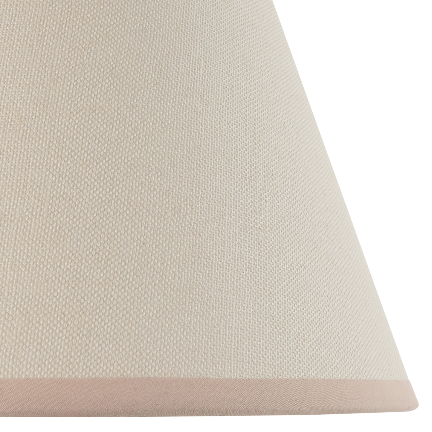 Ivy Shade Almond White Fabric 185x125x250mm – White
