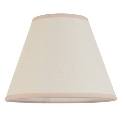 Ivy Shade Almond White Fabric 185x125x250mm – White