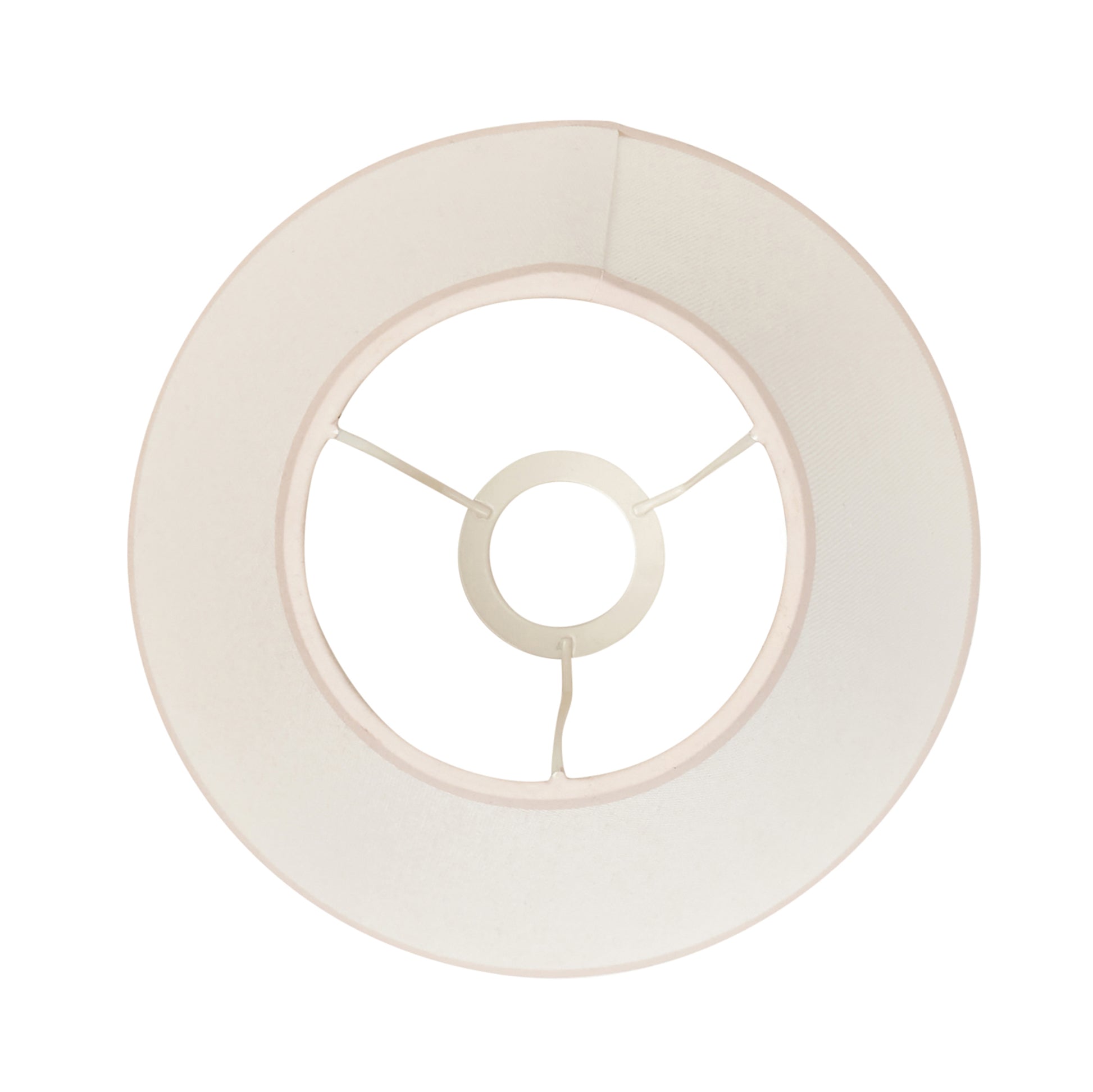 Ivy Shade Almond White Fabric 185x125x250mm – White