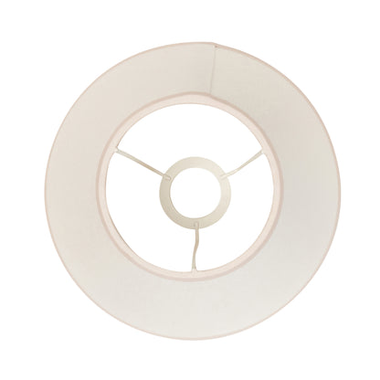 Ivy Shade Almond White Fabric 185x125x250mm – White