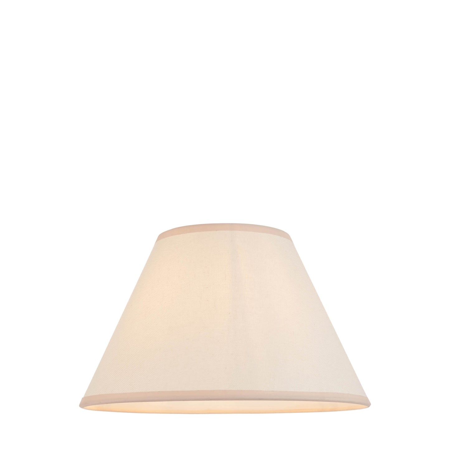 Ivy Shade Almond White Fabric 180x140x300mm – White