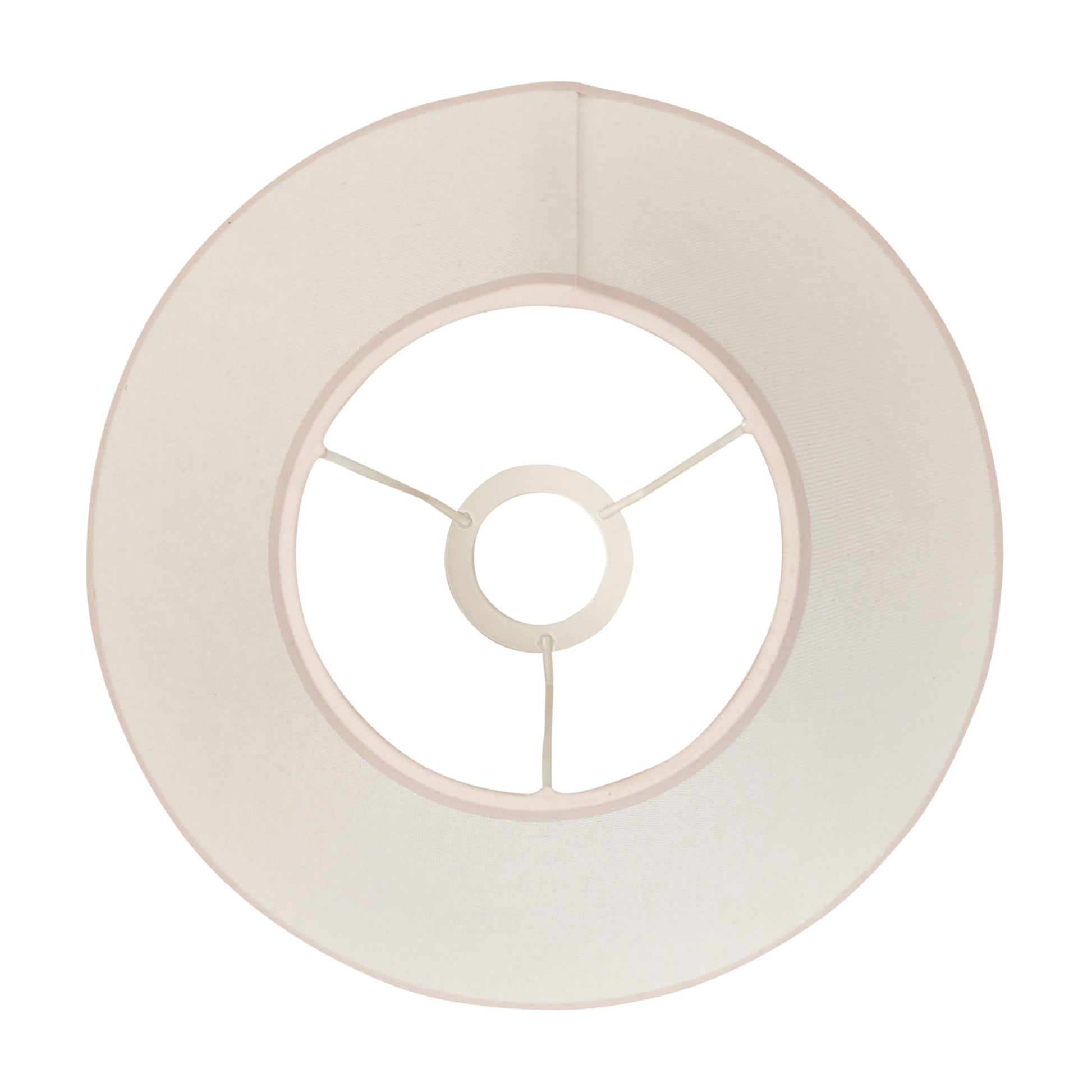 Ivy Shade Almond White Fabric 180x140x300mm – White