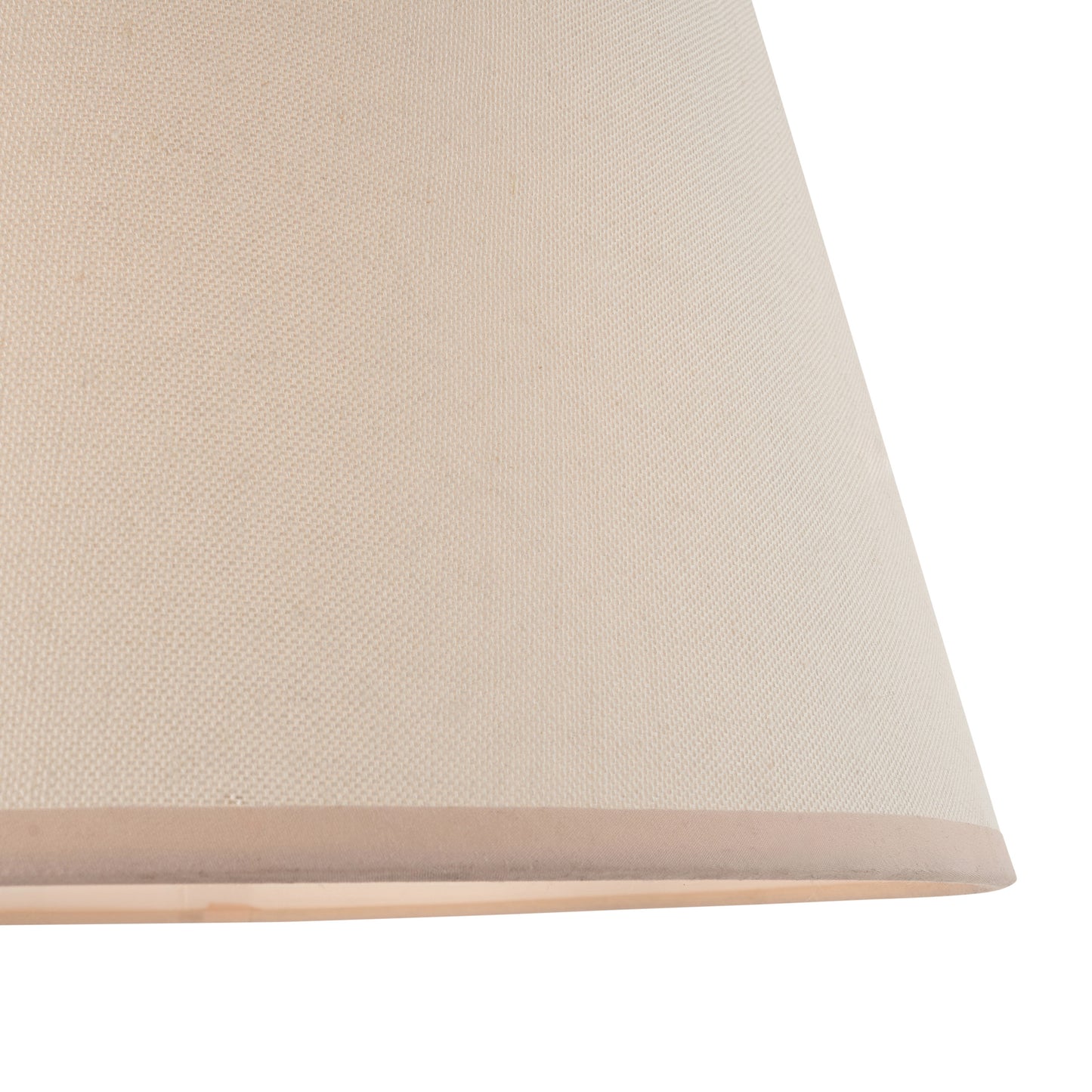 Ivy Shade Almond White Fabric 275x280x400mm – White