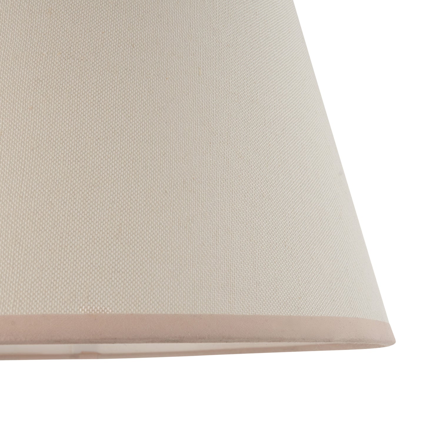 Ivy Shade Almond White Fabric 275x280x400mm – White
