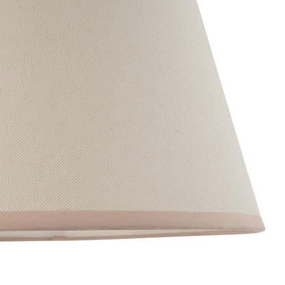 Ivy Shade Almond White Fabric 275x280x400mm – White