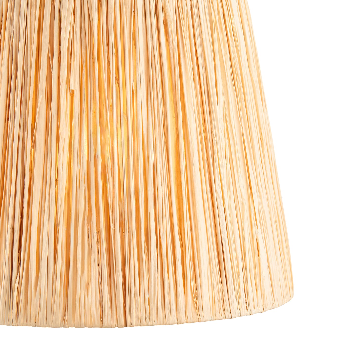 Raffia Tapered Shade Natural 200x165x300mm – Natural