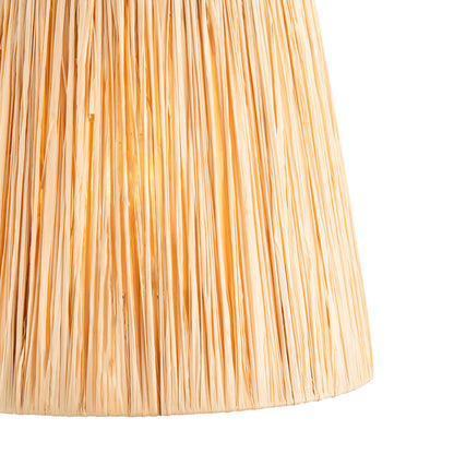 Raffia Tapered Shade Natural 200x165x300mm – Natural