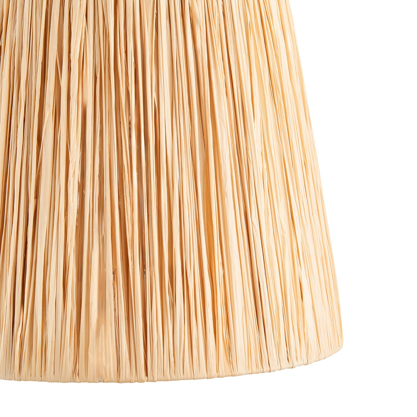 Raffia Tapered Shade Natural 200x165x300mm – Natural