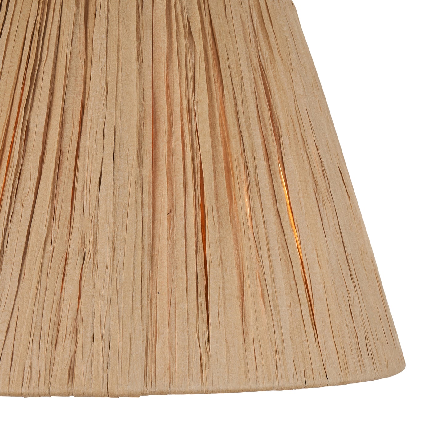 Raffia Tapered Shade Natural 160x140x240mm – Natural