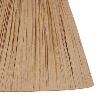 Raffia Tapered Shade Natural 160x140x240mm – Natural