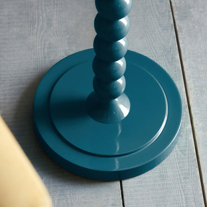 Higgledy Floor Lamp Base Gloss Marlin Blue Paint – Blue