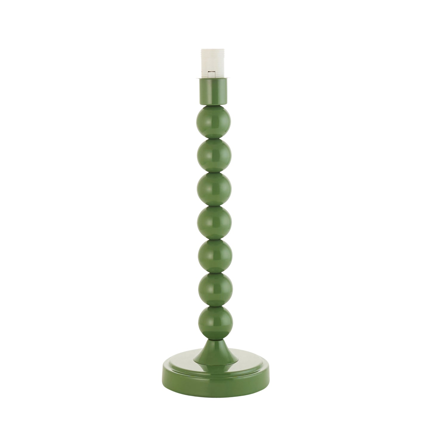 Higgledy Table Lamp Base Gloss Cotswold Green – Green