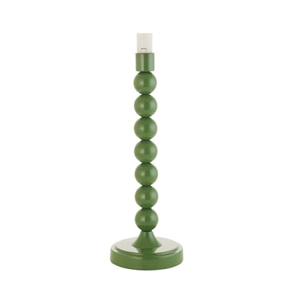 Higgledy Table Lamp Base Gloss Cotswold Green – Green