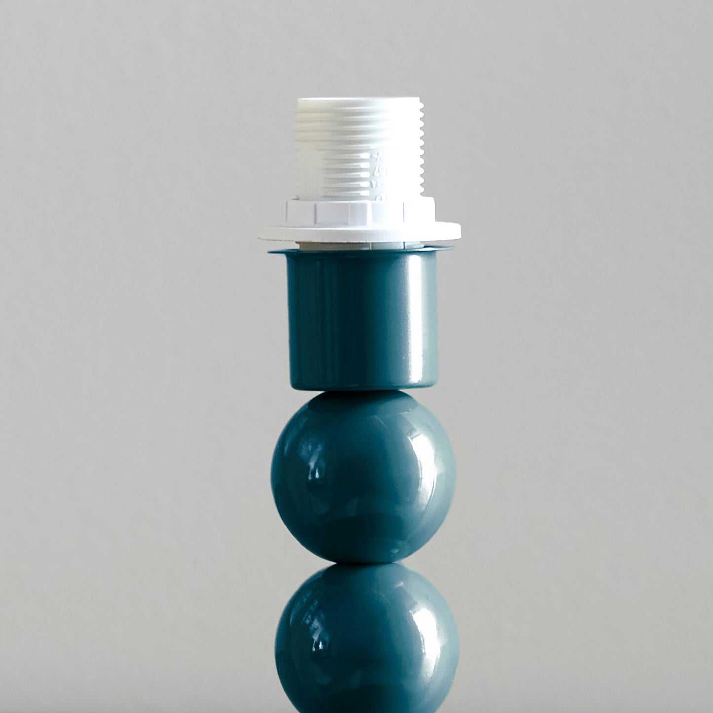 Higgledy Table Lamp Base Gloss Marlin Blue Paint – Blue
