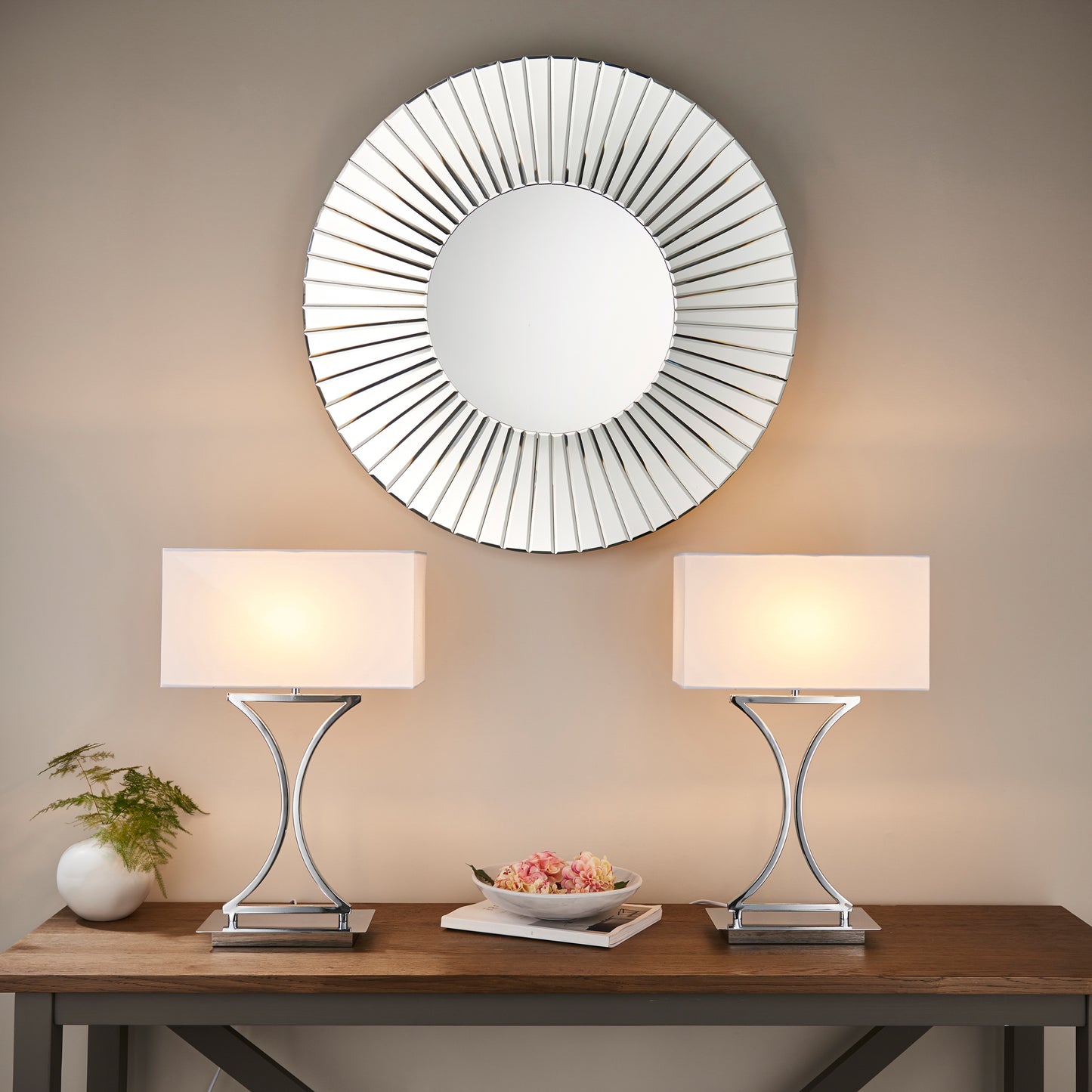 Epalle Table Lamp – Chrome