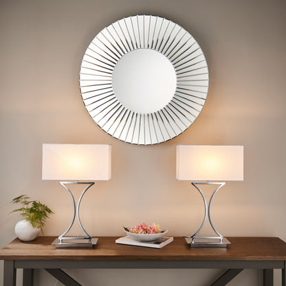 Epalle Table Lamp – Chrome