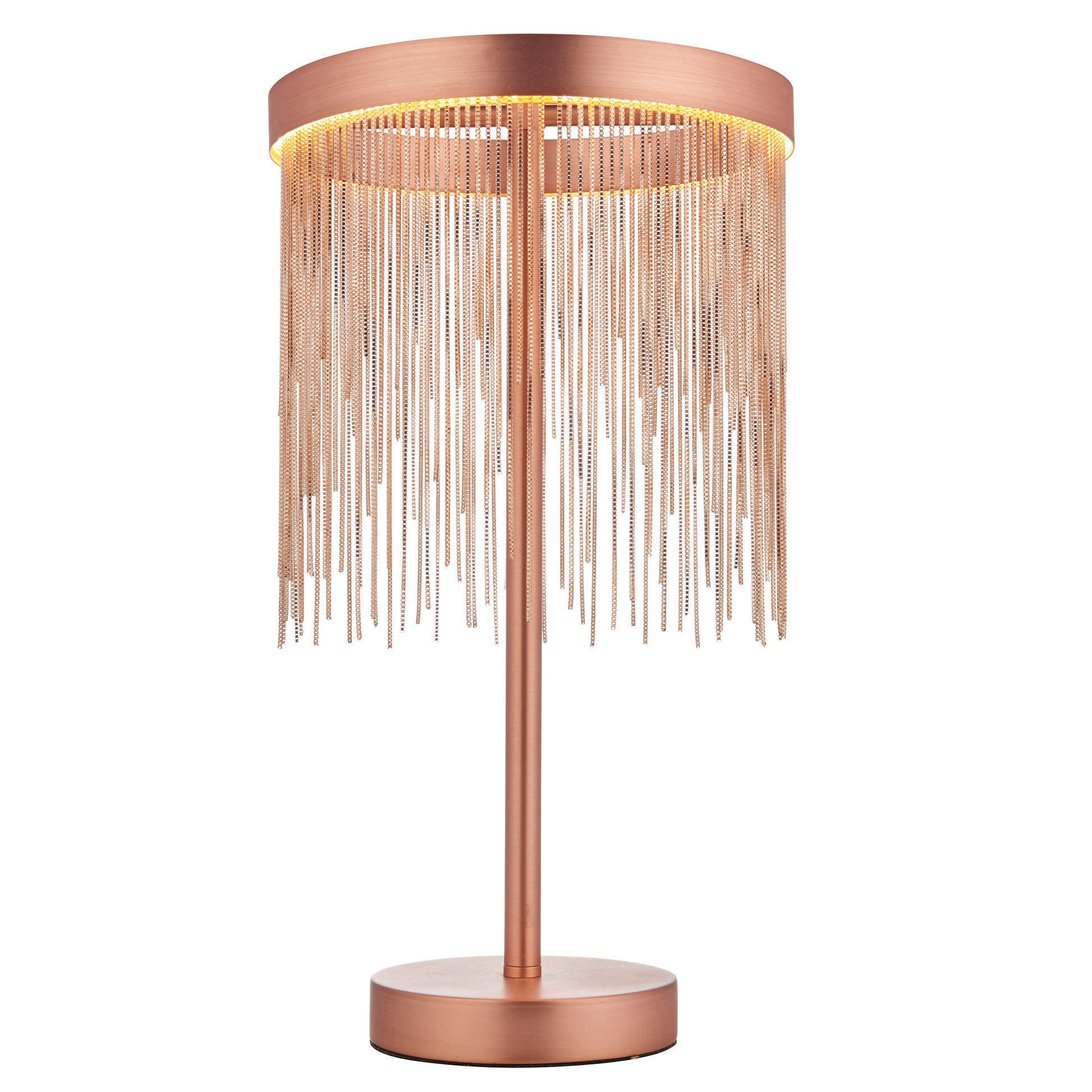 Zelma 1 Table Lamp Brushed Copper – Copper