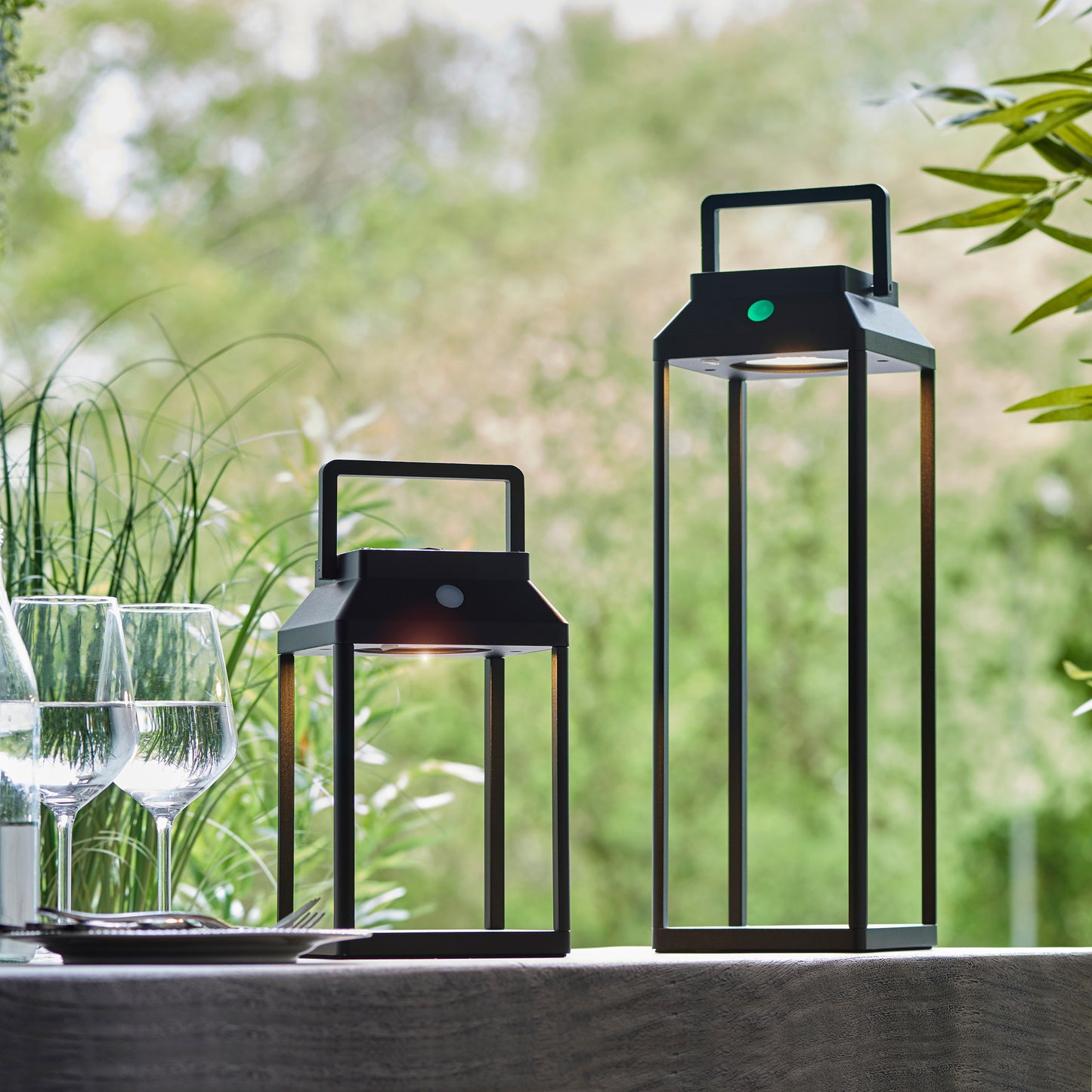 Linterna Outdoor 1 Table Lamp – Black