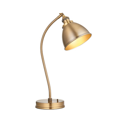 Franklin Table Lamp Antique Brass – Brass