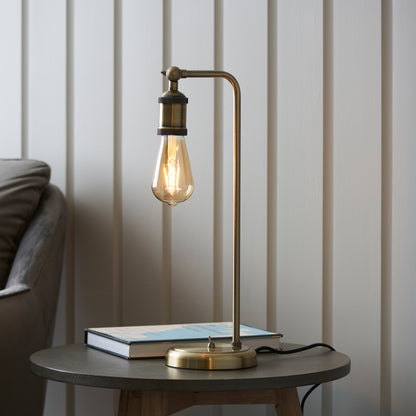 Hal Table Lamp Antique Brass – Brass