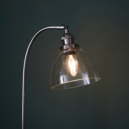Hansen Table Lamp Bright Nickel – Nickel