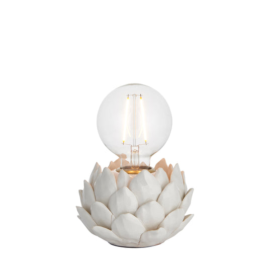 Artichoke Table Lamp – White