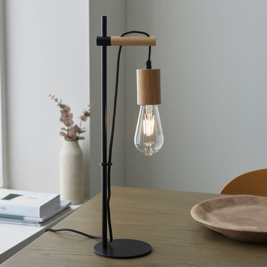 Sven Table Lamp Black – Black