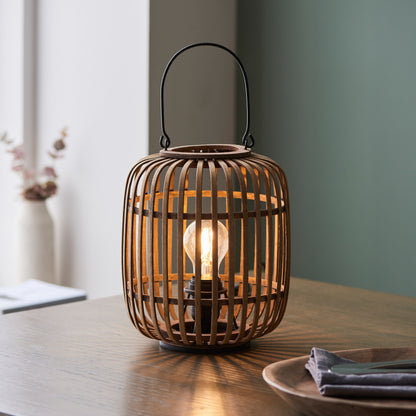 Mathias Table Lamp Natural Bamboo – Natural