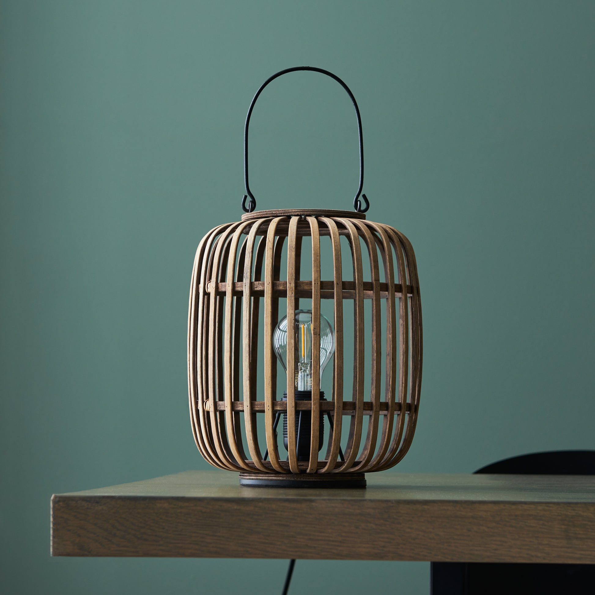 Mathias Table Lamp Natural Bamboo – Natural