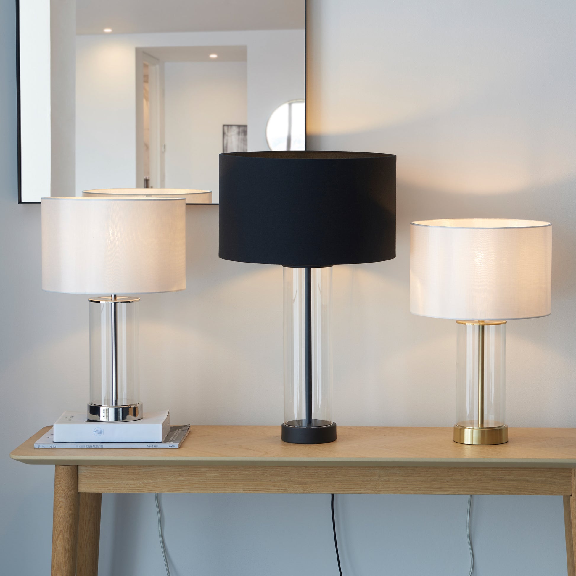 Lessina Table Lamp Brass – Brass