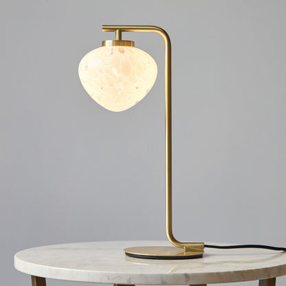 Mali 1 Table Lamp Satin Brass – Brass