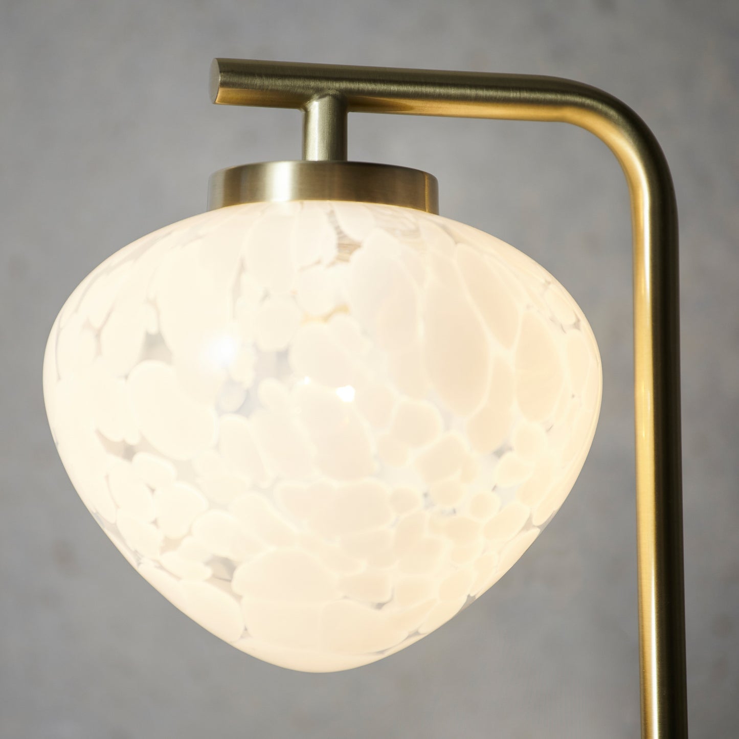 Mali 1 Table Lamp Satin Brass – Brass