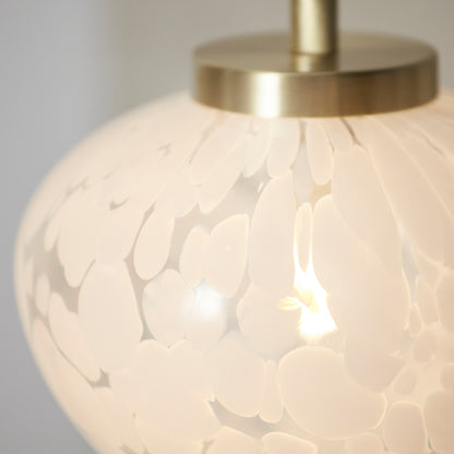 Mali 1 Table Lamp Satin Brass – Brass