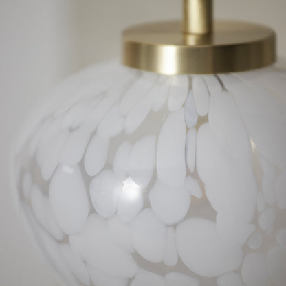 Mali 1 Table Lamp Satin Brass – Brass