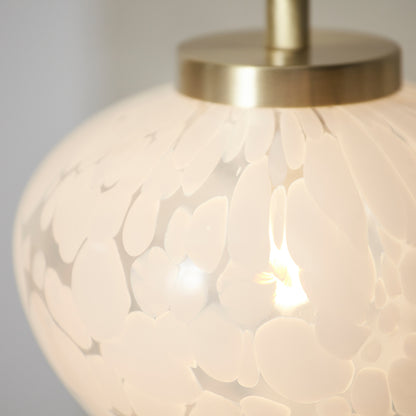 Mali 1 Table Lamp Satin Brass – Brass
