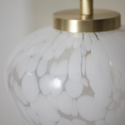 Mali 1 Table Lamp Satin Brass – Brass