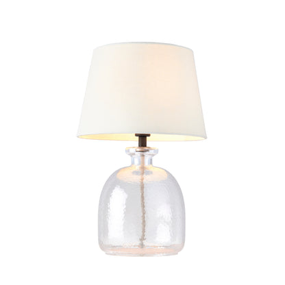 Lyra Table Lamp Clear / Ivory – Cream