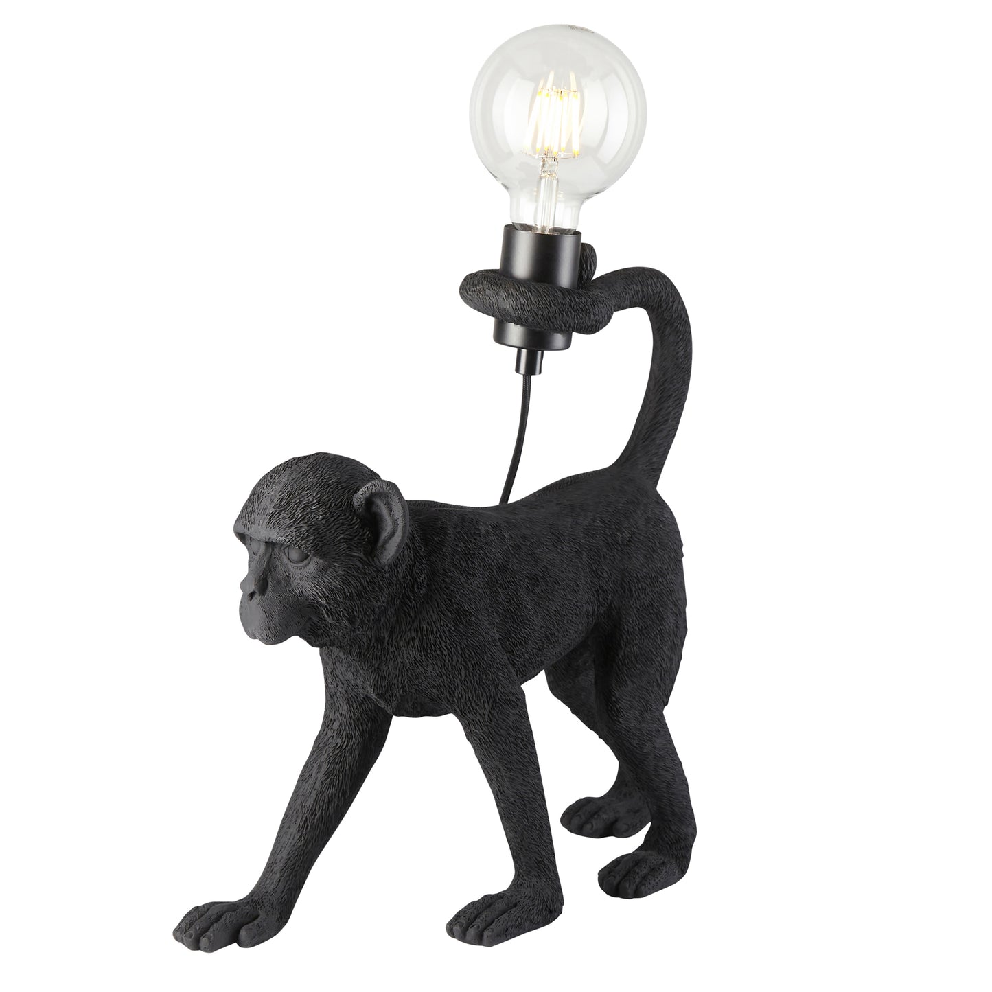 Capuchin 1 Table Lamp Black – Black